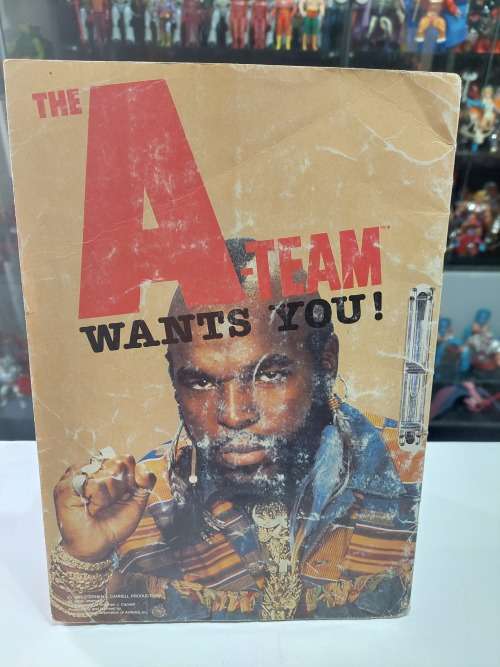 1983 The A-Team DOSSIER 68/125 STICKERS PRESENT