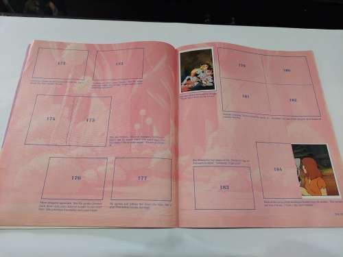 1986 SHE-RA PANINI STICKER ALBUM 23/214 STICKERS PRESENT
