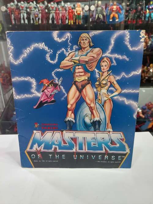 1983 MOTU PANINI STICKER ALBUM 16/214 STICKER PRESENT He-Man Masters of The Universe