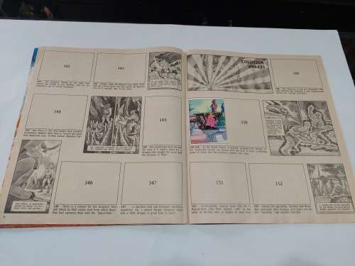 1983 MOTU PANINI STICKER ALBUM 16/214 STICKER PRESENT He-Man Masters of The Universe