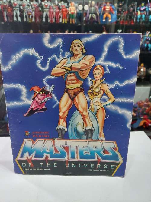 1983 MOTU PANINI STICKER ALBUM He-Man Masters of The Universe