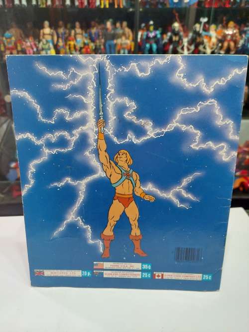 1983 MOTU PANINI STICKER ALBUM He-Man Masters of The Universe