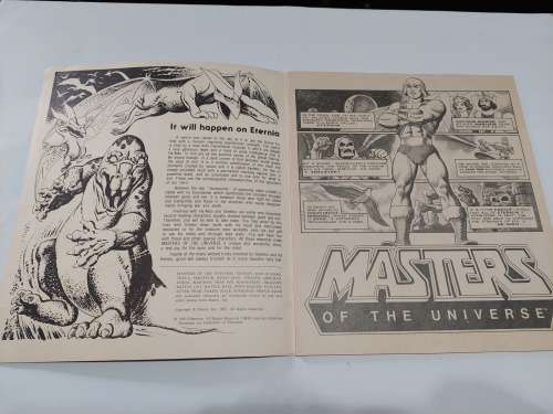 1983 MOTU PANINI STICKER ALBUM He-Man Masters of The Universe