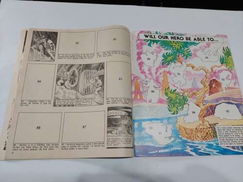 1983 MOTU PANINI STICKER ALBUM He-Man Masters of The Universe