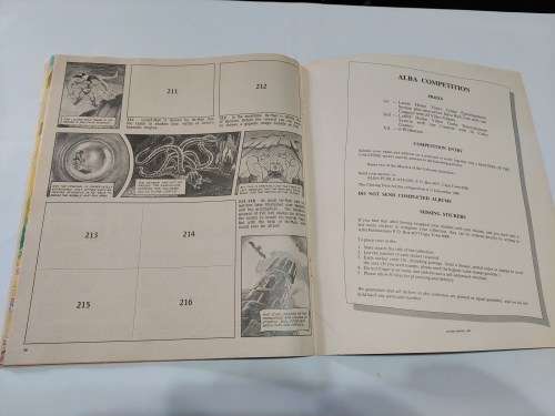 1983 MOTU PANINI STICKER ALBUM He-Man Masters of The Universe