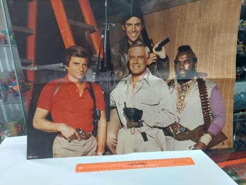 1983  The A-Team POSTER Vintage Figure