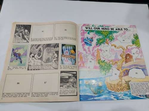 1983 MOTU PANINI STICKER ALBUM 68/216 STICKERS PRESENT He-man Masters of The Universe