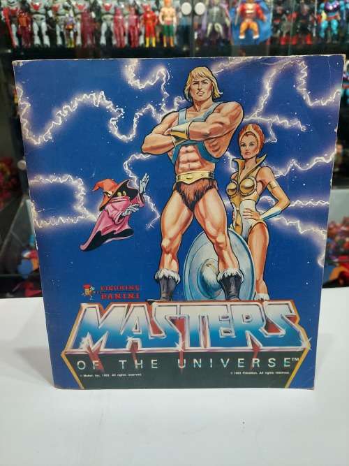 1983 MOTU PANINI STICKER ALBUM 30/216 Stickers Present He-Man Masters of The Universe
