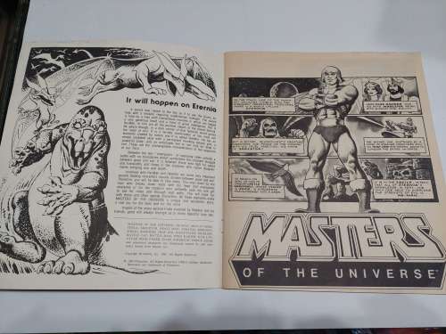 1983 MOTU PANINI STICKER ALBUM 30/216 Stickers Present He-Man Masters of The Universe