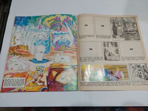 1983 MOTU PANINI STICKER ALBUM 30/216 Stickers Present He-Man Masters of The Universe