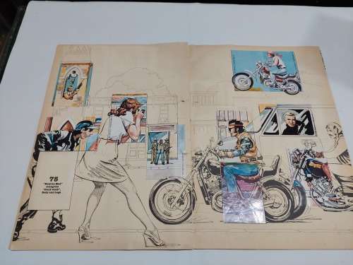 1983 The A-Team DOSSIER Album 91/125 Stickers Present (Missing Page)