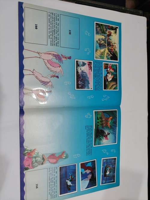 1990 The Little Mermaid Panini Sticker Album 158/232 Stickers Present