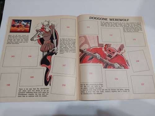 1987 FILMATION GHOSTBUSTERS PANINI STICKER ALBUM 5/240 Stickers Present Vintage Figure