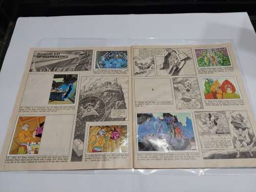 1983 MOTU PANINI STICKER ALBUM 164/216 STICKERS PRESENT He-Man Masters of The Universe