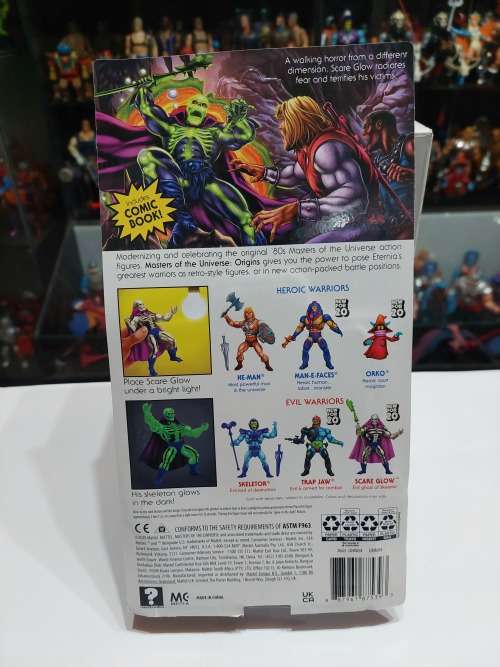 Masters Of The Universe (Motu) Origins SCARE GLOW Figure Moc