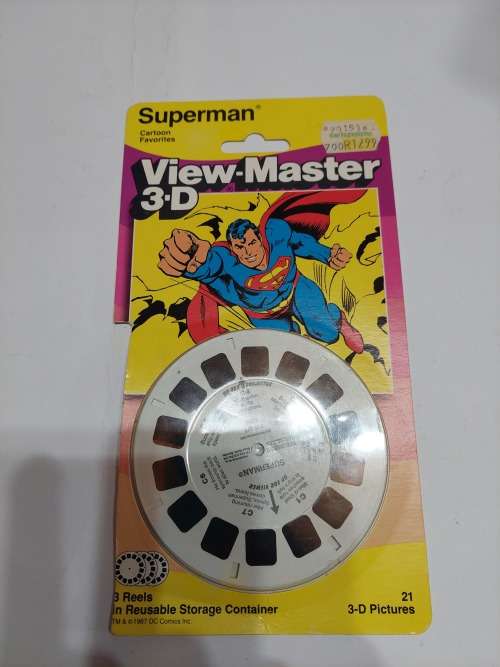 1983 MOC VIEW MASTER 3D SUPERMAN