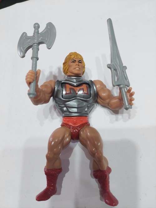 1984 Complete Battle Armor He-Man of He-Man Masters of the Universe (MOTU) Vintage Figure 42