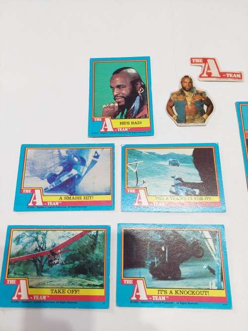 1983 The A-Team Vintage CARDS