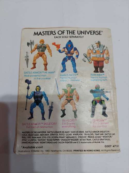 1983 Mini Comic Slave City of He-Man-Masters of the Universe (MOTU)