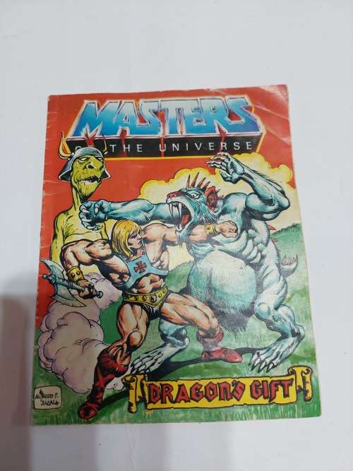 1983 Mini Comic DRAGONS GIFT of He-Man-Masters of the Universe (MOTU)