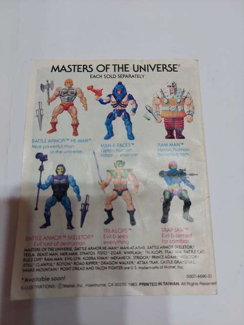 1983 Mini Comic DRAGONS GIFT of He-Man-Masters of the Universe (MOTU)