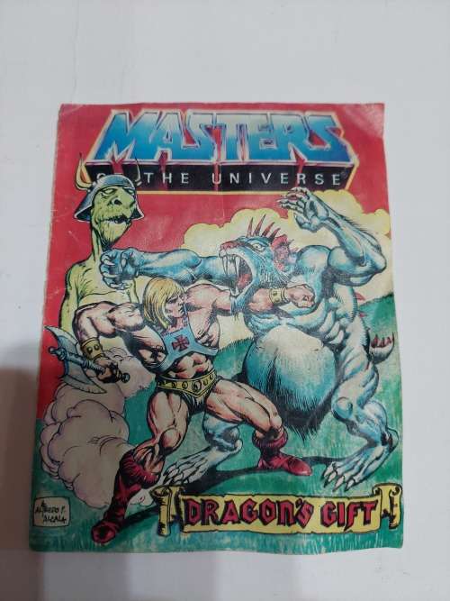 1983 Mini Comic DRAGONS GIFT of He-Man-Masters of the Universe (MOTU)