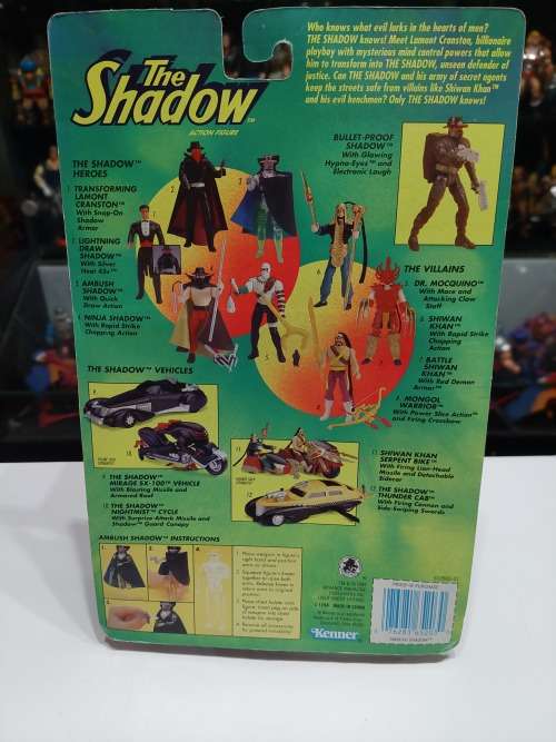 MOC 1994 THE SHADOW AMBUSH SHADOW Vintage Figure