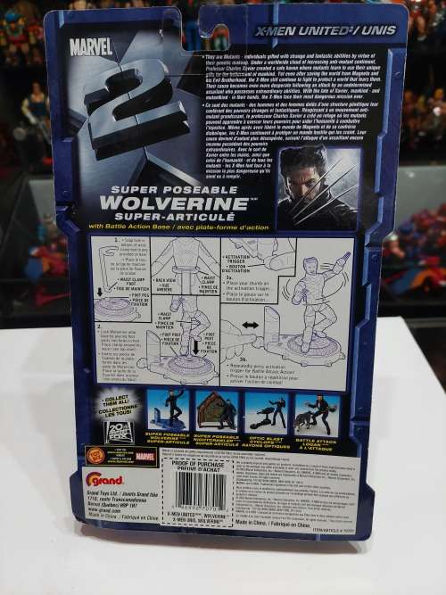 MOC 2003 X-MEN 2 WOLVERINE Toy Biz Figure