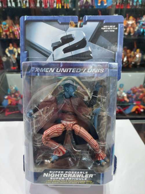 MOC 2003 X-MEN 2 NIGHTCRAWLER Toy Biz Figure