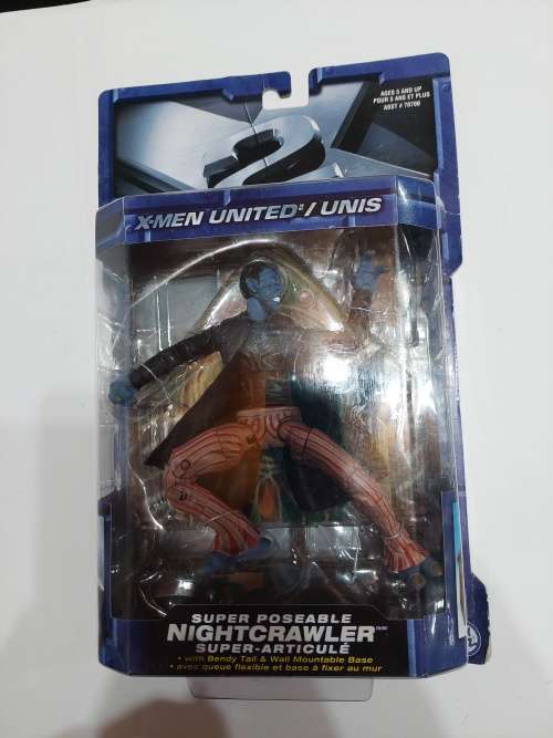 MOC 2003 X-MEN 2 NIGHTCRAWLER Toy Biz Figure