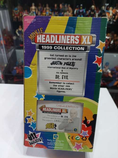 1999 MOC MOVIE HEADLINERS XL `Dr. EVIL` `