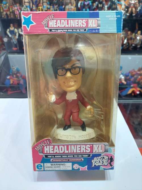 1999 MOC MOVIE HEADLINERS XL `AUSTIN POWERS` `