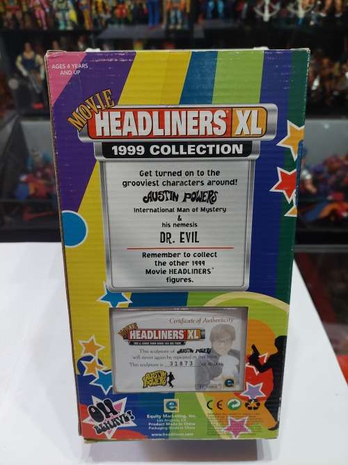 1999 MOC MOVIE HEADLINERS XL `AUSTIN POWERS` `
