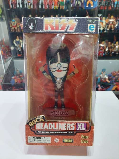 1999 MOC ROCK HEADLINERS XL KISS `PETER CRISS` `