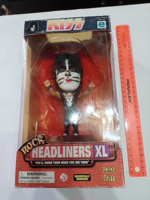 1999 MOC ROCK HEADLINERS XL KISS `PETER CRISS` `