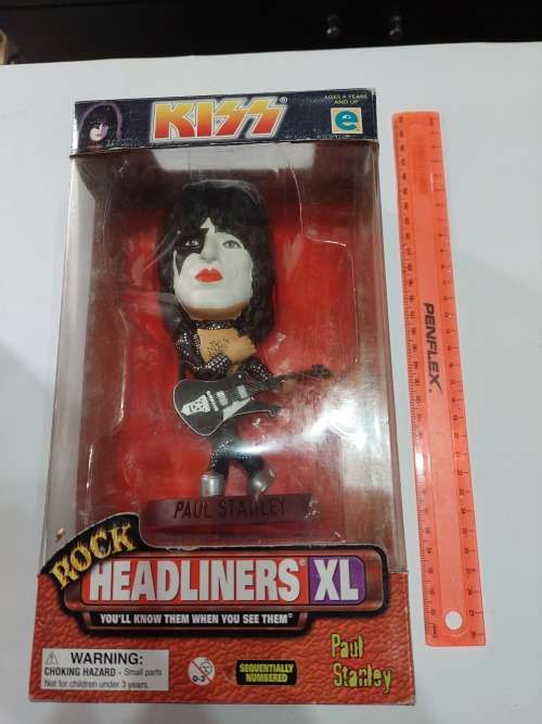 1999 MOC ROCK HEADLINERS XL KISS `PAUL STANLEY` `