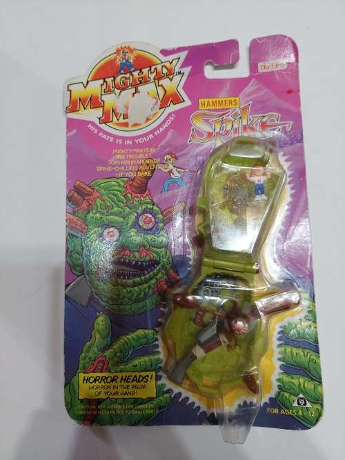 MOC 1993 MIGHTY MAX HAMMERS SPIKE Vintage Figures