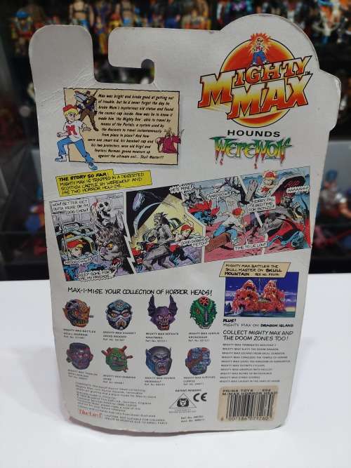 MOC 1993 MIGHTY MAX HOUNDS WEREWOLF Vintage Figures