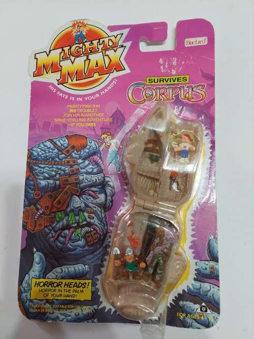 MOC 1993 MIGHTY MAX CORPUS Vintage Figures