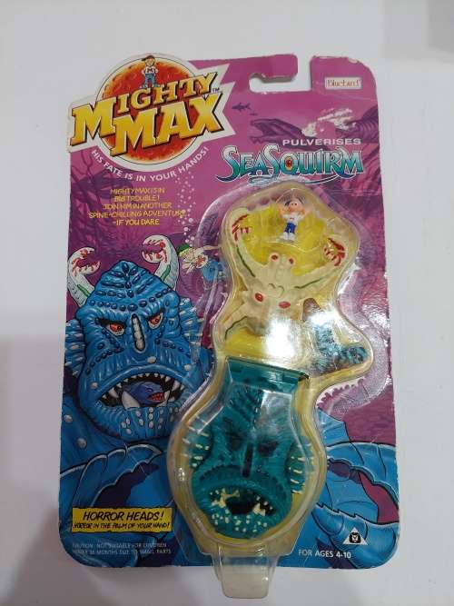 MOC 1992 MIGHTY MAX SEASQUIRM Vintage Figures