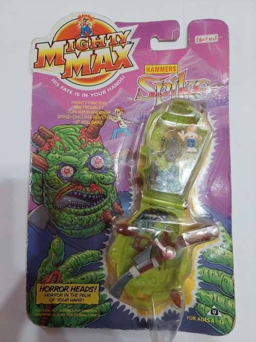MOC 1993 MIGHTY MAX HAMMERS SPIKE Vintage Figures