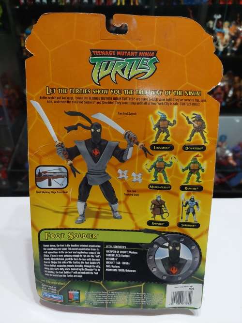 2002 MOC TMNT FOOT SOLDIER Teenage Mutant Ninja Turtles