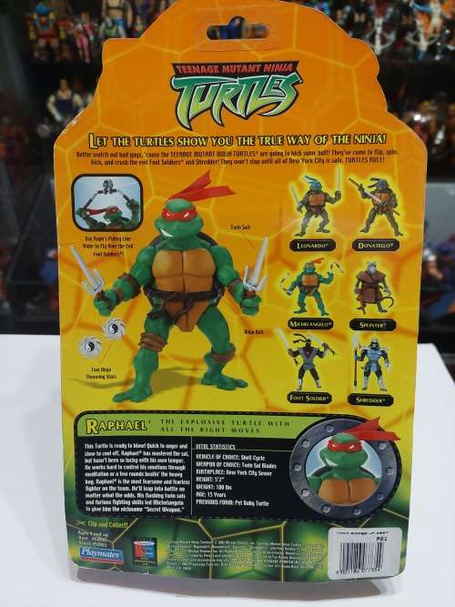 2002 MOC TMNT RAPHAEL Teenage Mutant Ninja Turtles