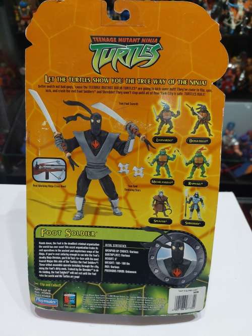 2002 MOC TMNT FOOT SOLDIER Teenage Mutant Ninja Turtles