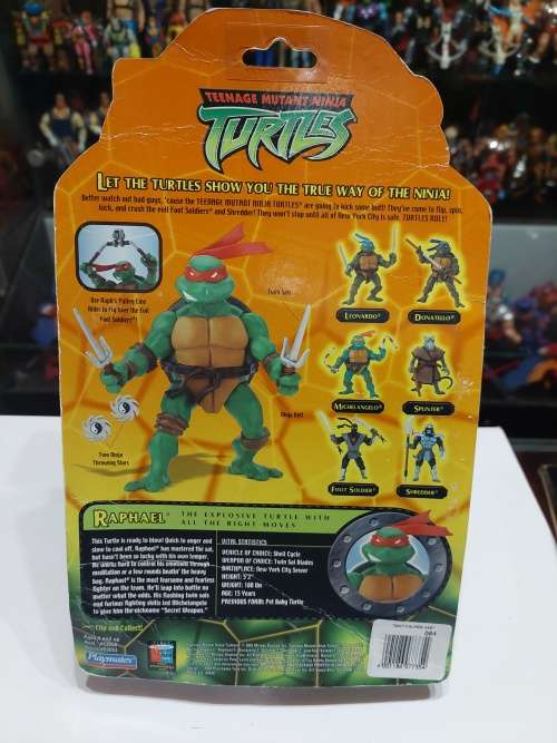 2002 MOC TMNT RAPHAEL Teenage Mutant Ninja Turtles