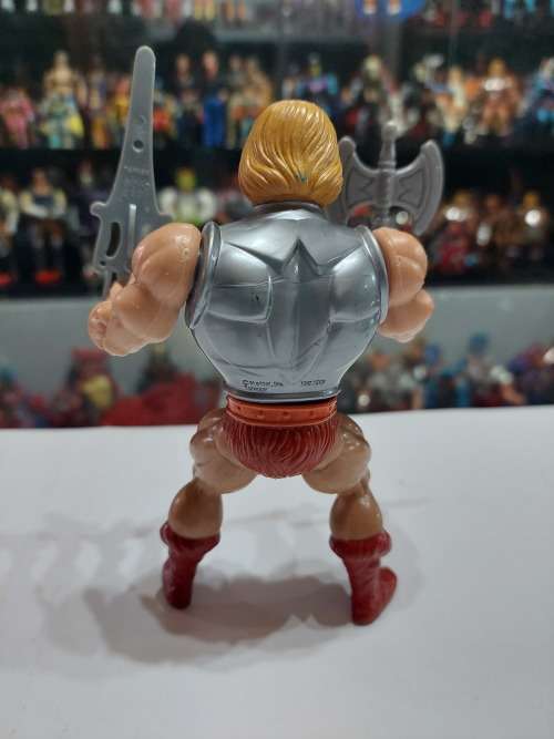 1984 Complete Battle Armor He-Man of He-Man Masters of the Universe (MOTU) Vintage Figure #33