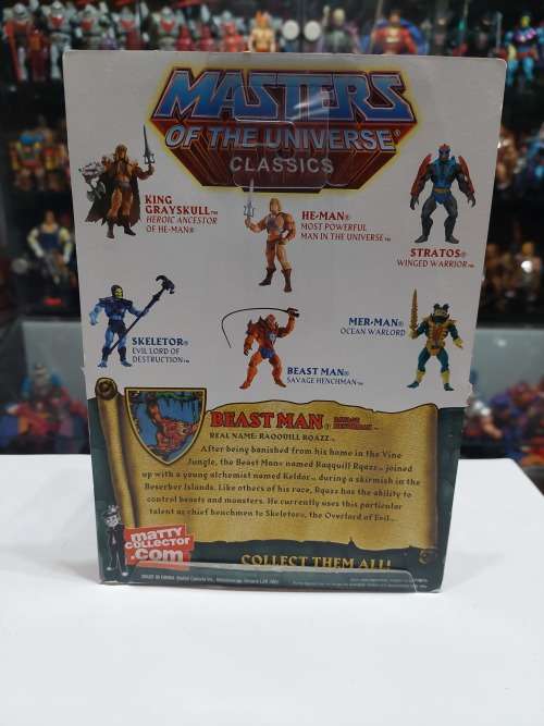 MOTUC Complete Beast Man Masters Of The Universe Classics Figure He-Man