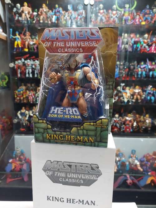 MOTUC KING HE-MAN (MOC) Masters Of The Universe Classics Figure He-Man