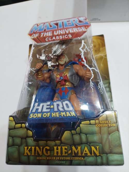 MOTUC KING HE-MAN (MOC) Masters Of The Universe Classics Figure He-Man