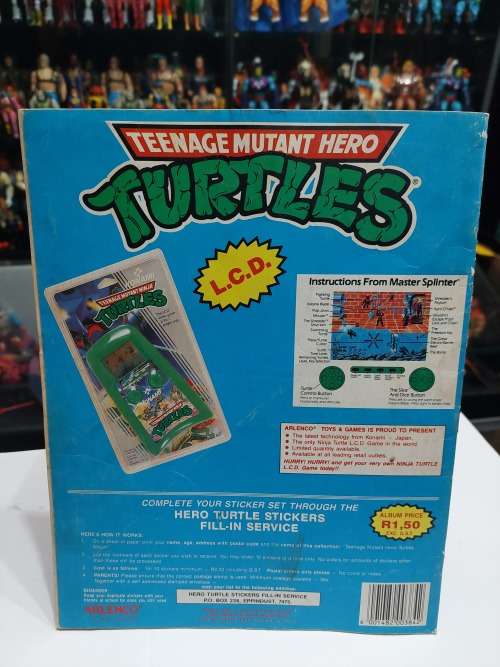 1989 TMNT STICKER ALBUM 61/180 Vintage Figure